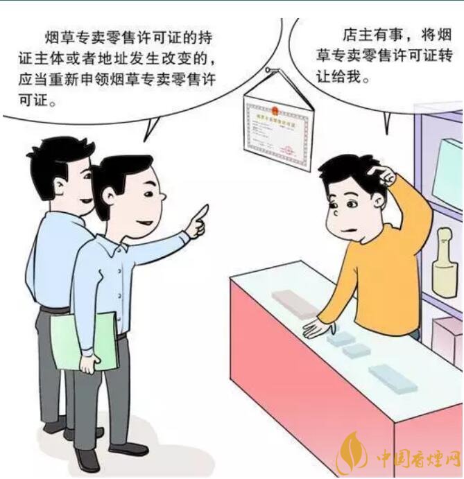 煙草專賣零售許可證可以轉(zhuǎn)讓嗎，不能