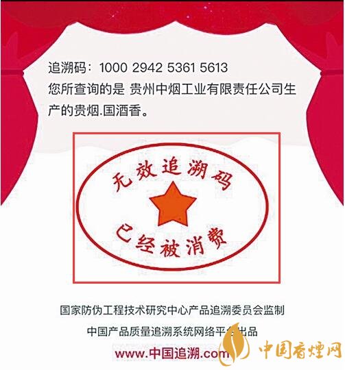 貴煙（國酒香30）真假鑒別，防偽碼很很重要