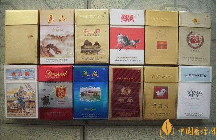 山東人喜歡抽什么煙，山東香煙價(jià)格表和圖片